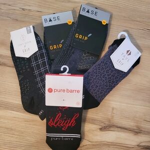 Grip Low Rise Socks - Black
